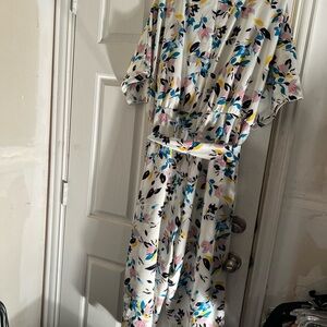 Lane bryant Floral Print Jumpsuit